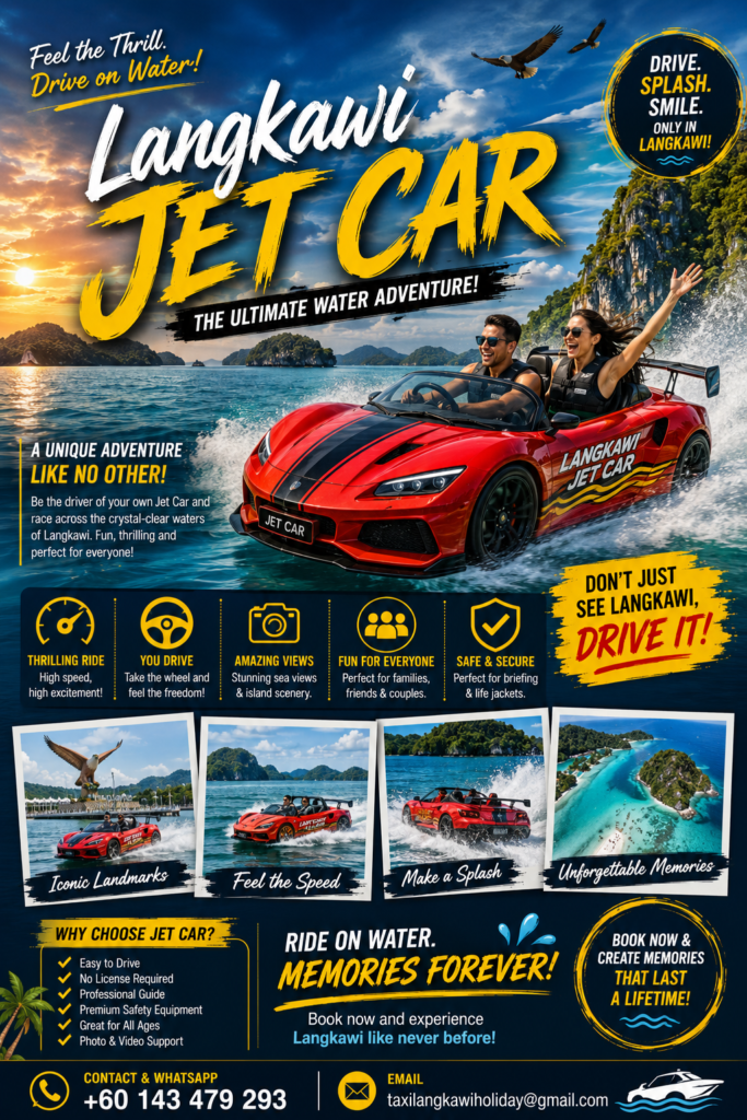 Langkawi jet car
